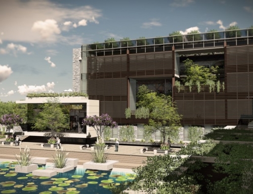 HEC Secretarial Building, 1st prize winner (Concept Visualization)